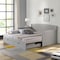 Alaterre Furniture Harmony Daybed with King Conversion, Dove Gray AJHO1180 - alternate 7